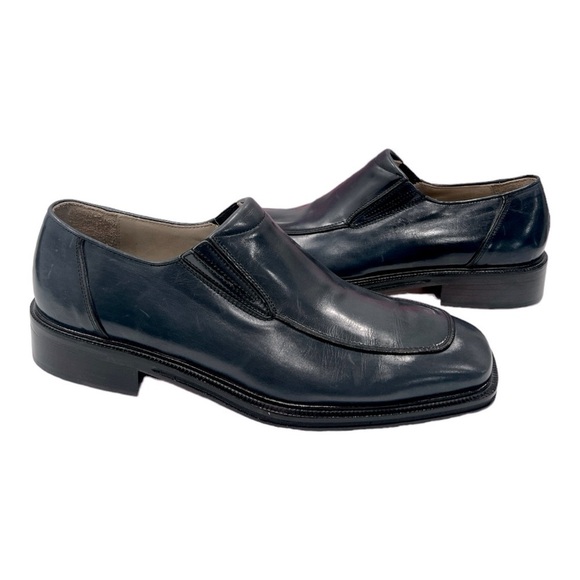 Men\'s Black Leather Loafers main image 9